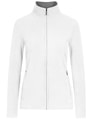 Dames Fleece Vest Promodoro 7965 Wit-New Light Grey